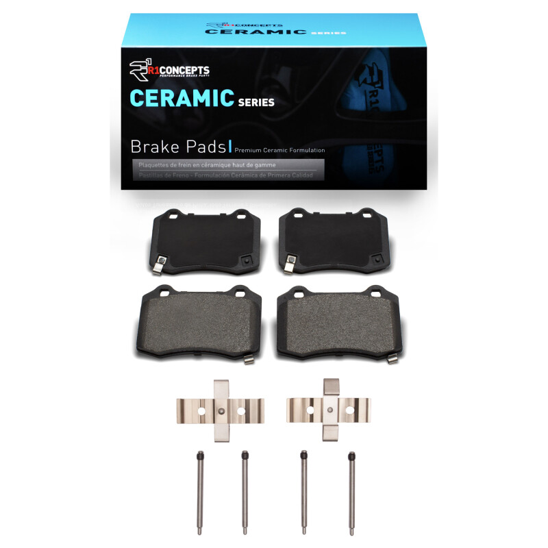 Cadillac CTS Brake Pads - Rear - R1 Concepts - Ceramic - `04-`24